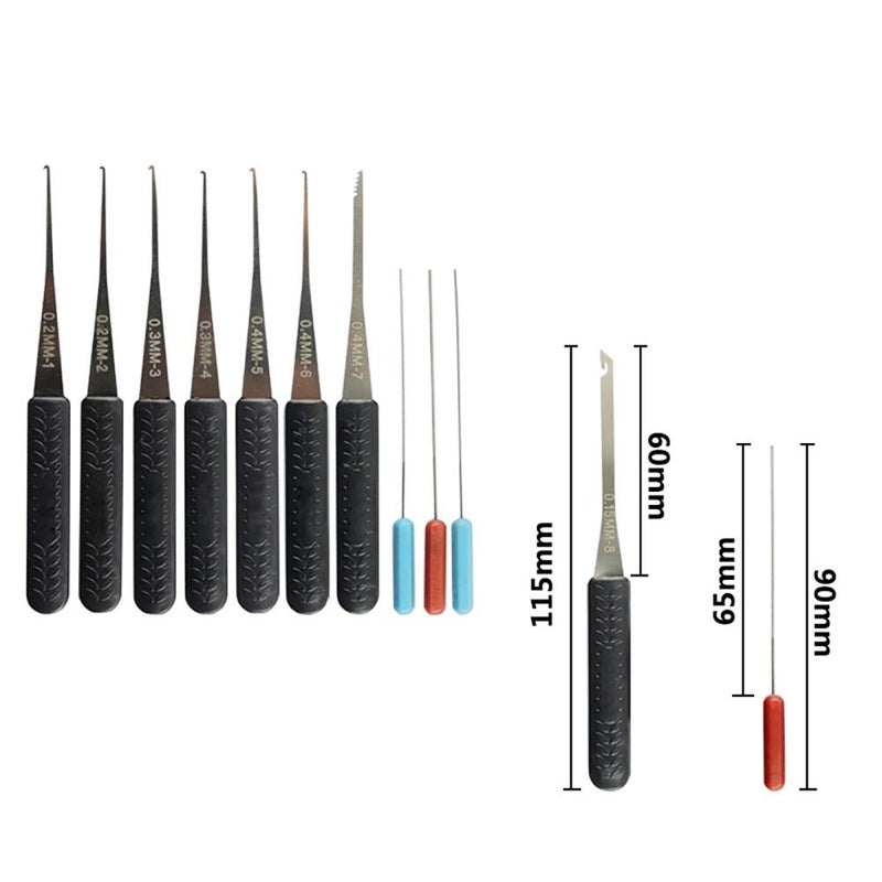 Broken key extractor, broken hook key extractor, car door key removal tool, foreign object removal tool